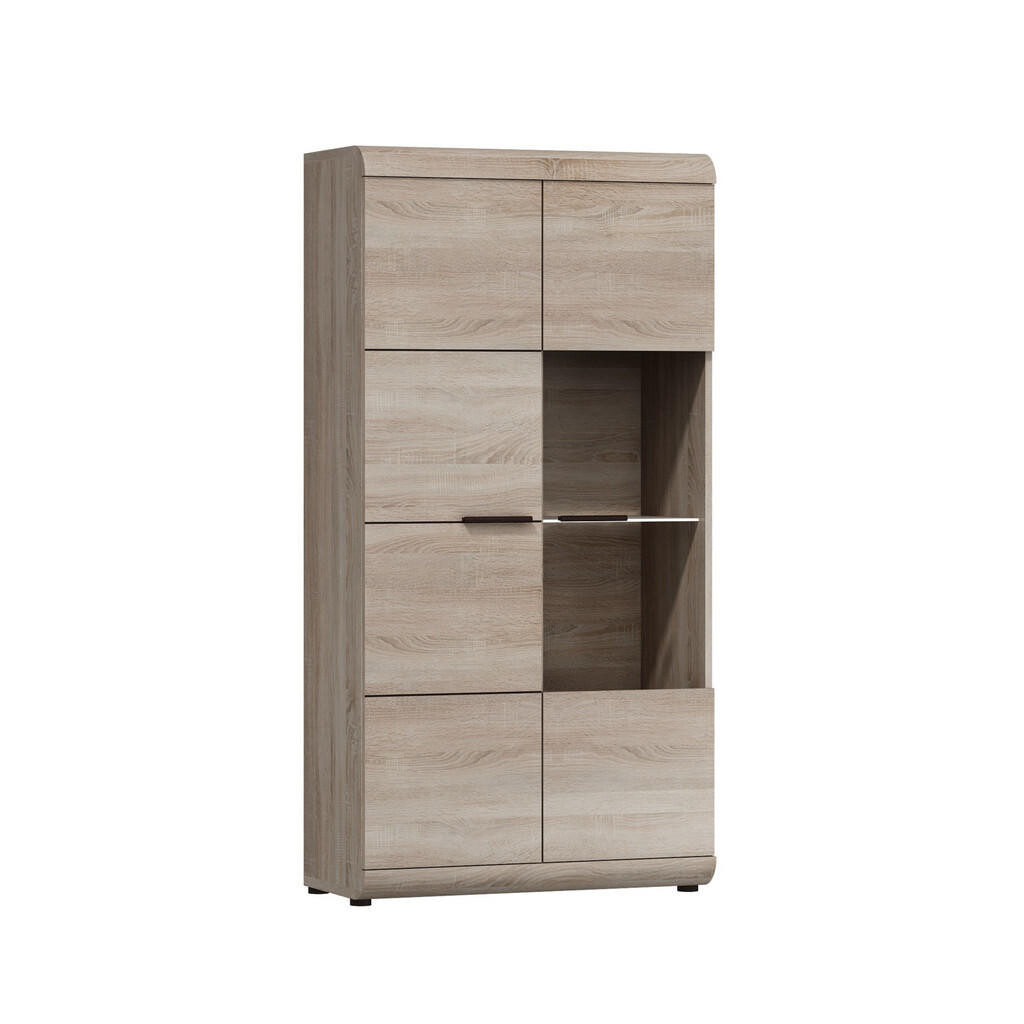 MASSENO VITRÍNA LEGAME 80/158/37 cm Dub Sonoma