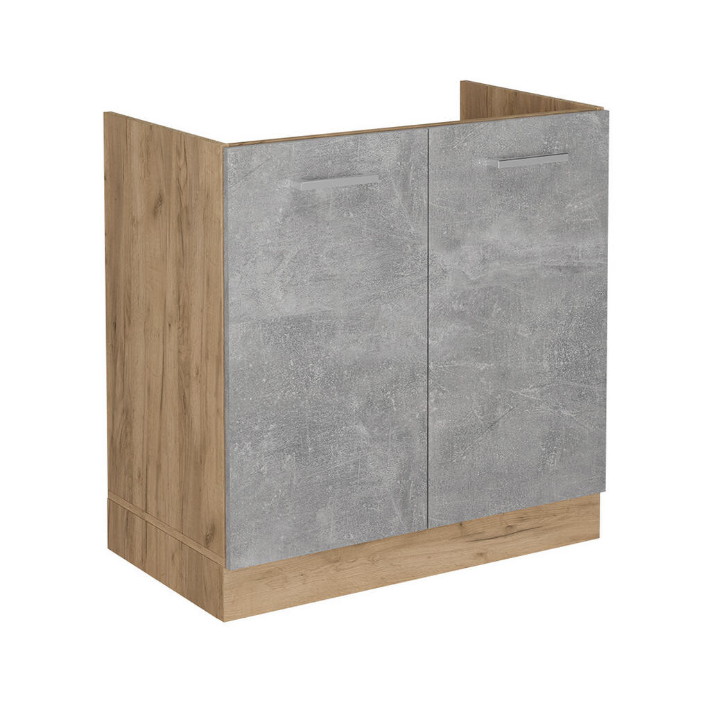 Vicco SKŘÍŇKA POD DŘEZ R-Line Beton 80 cm bez pracovní desky
