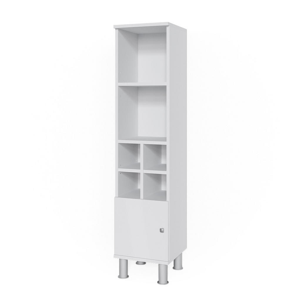 Vicco STŘEDNÍ SKŘÍŇKA Fynn Bílá 30 x 130.6 cm malé dveře