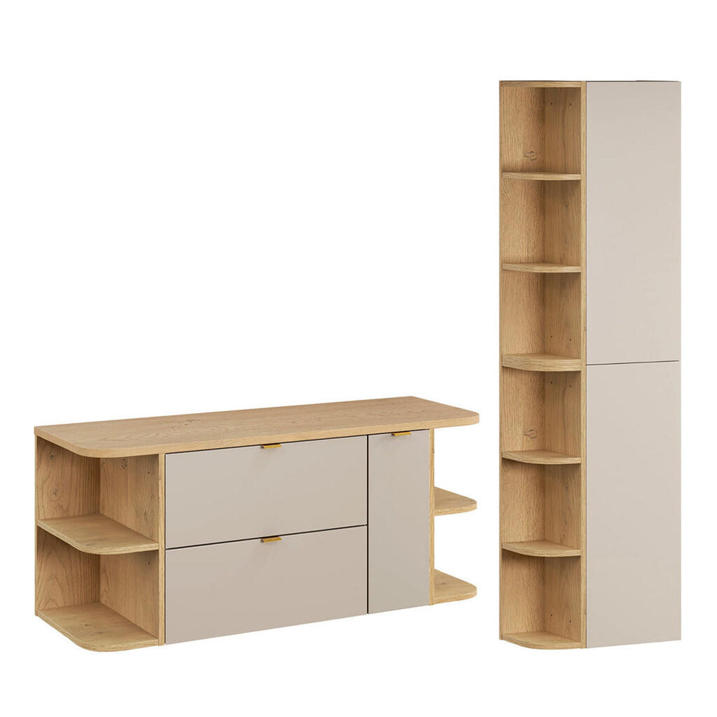 Petits-meubles SKŘÍŇKA POD UMYVADLO 120.4cm Azel 2er-Set Kašmír