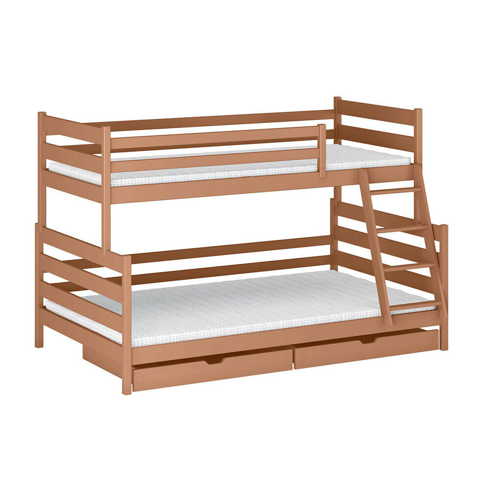 Petits-meubles POSTEL 120/200 Léo Hnědá