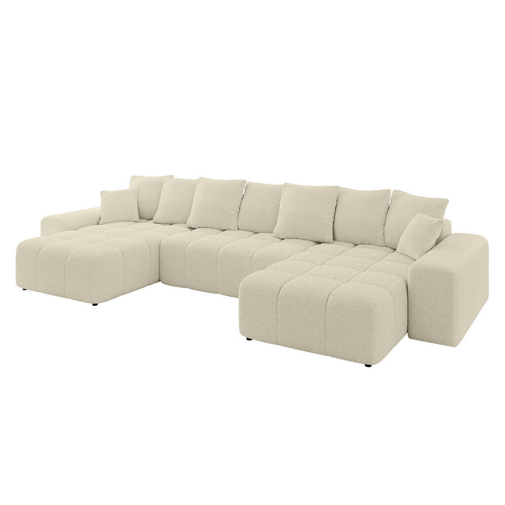ALTDECOR SEDACÍ SOUPRAVA ENIL-U 401x189x68 béžová buklé