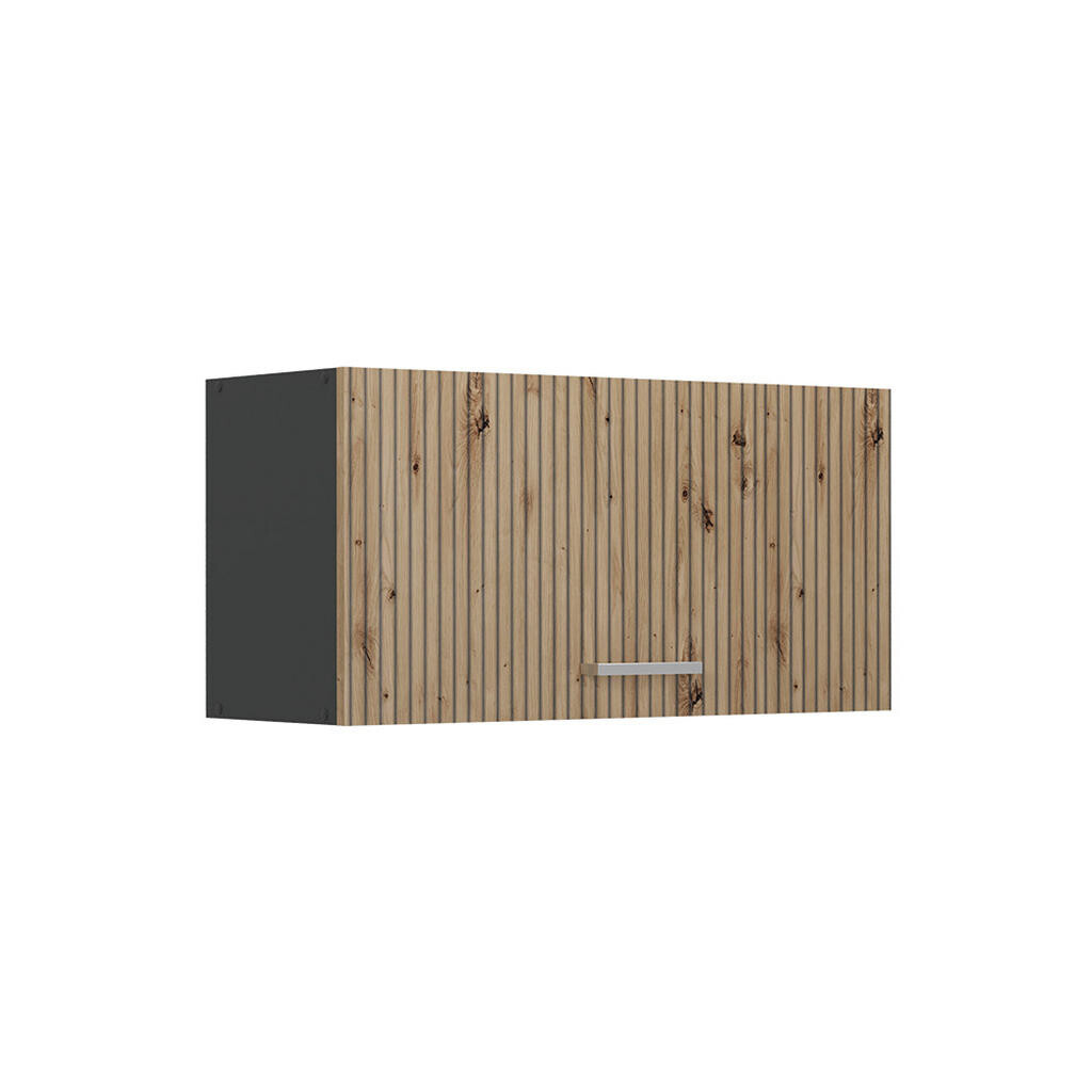 Vicco VĚŠÁK NA STĚNU R-Line, Řemeslný dub/Antracit, 80 cm Plochý