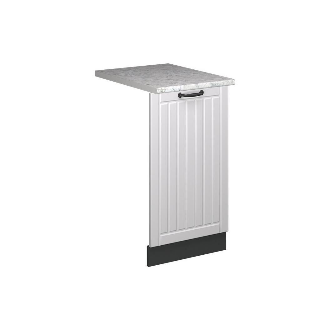 Vicco ČELNÍ PANEL MYČKY Fame-Line, Bílý venkovský dům/Antracit, 45 cm s pracovní deskou