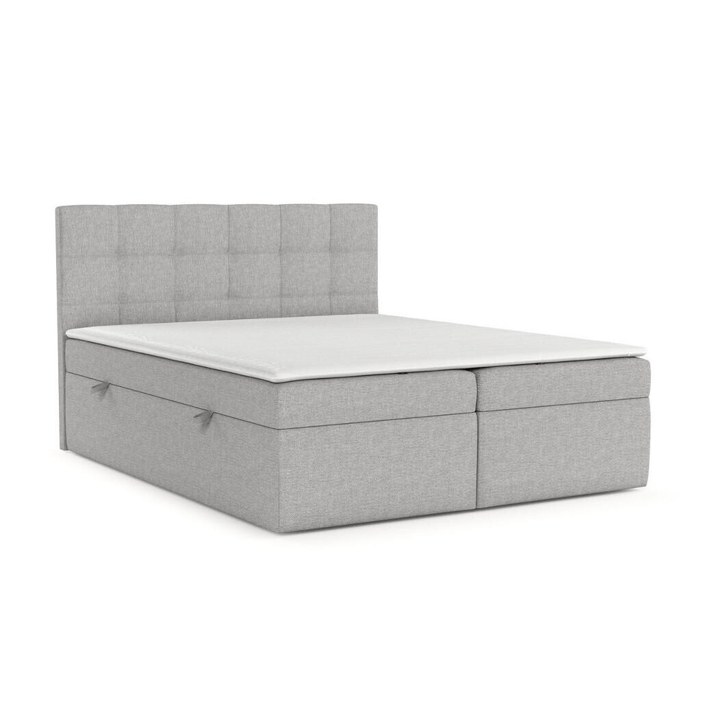 AltaBeds POSTEL BOXSPRING LEAN 160/200 cm Šedá
