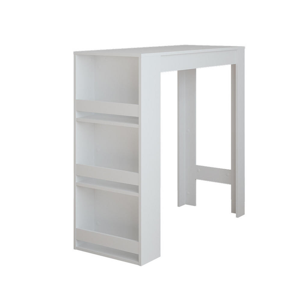 Vicco BAROVÝ STŮL Repose Bílá 45 x 110 cm