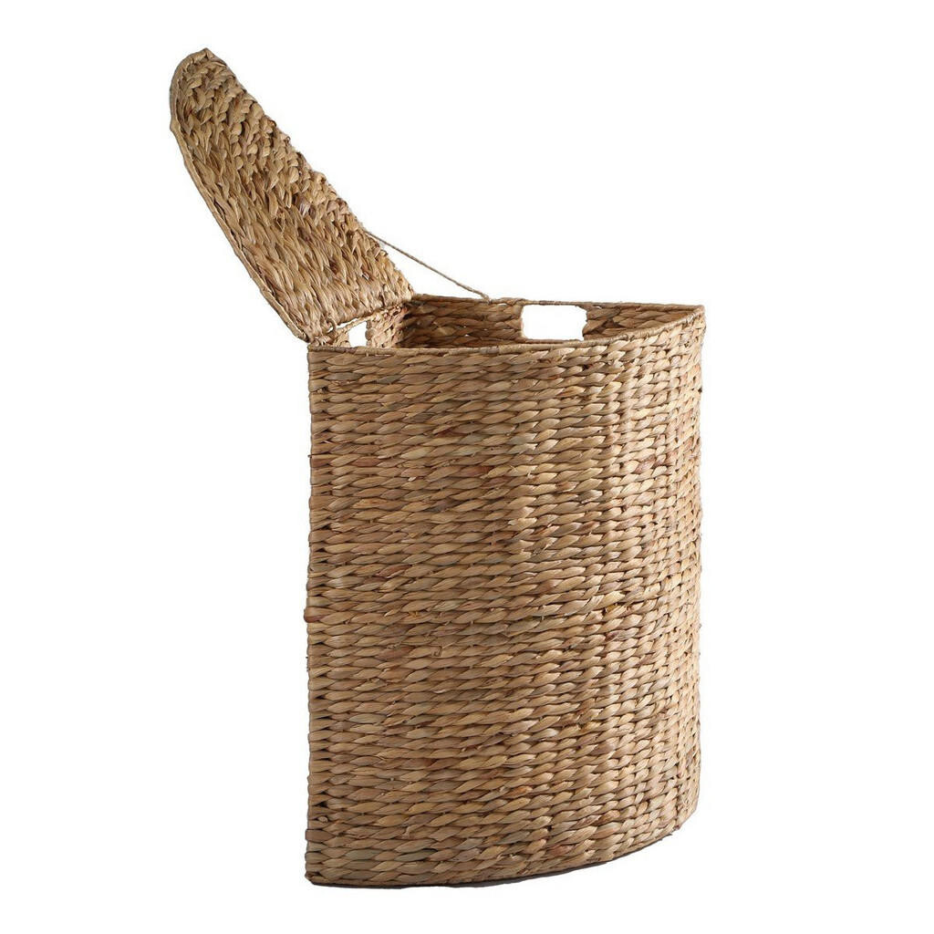 Calicosy ROHOVÝ koš na prádlo v barvě vodního hyacintu - V 66 cm