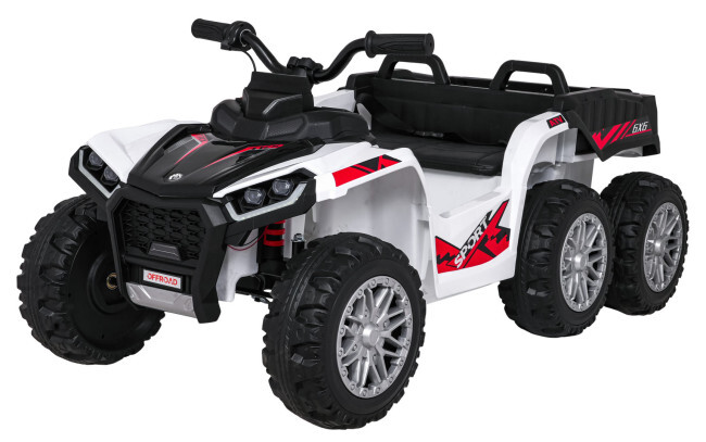 Elektrická čtyřkolka Quad Sport TX 4×4 bílá
