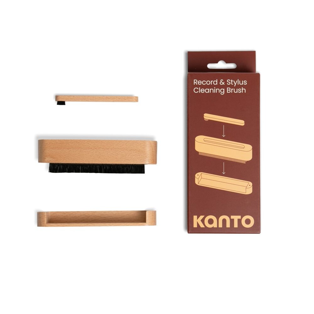 Kanto TT-SB – Čistící kartáček na vinylové desky a hrot přenosky