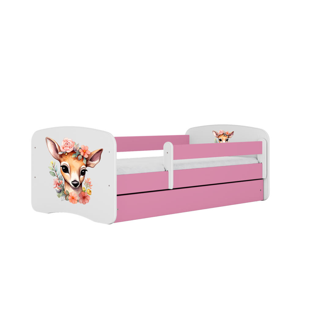 RAUMHIRSCH FURNITURE DĚTSKÁ POSTEL Bambi se zásuvkou 140/70 80/61/144