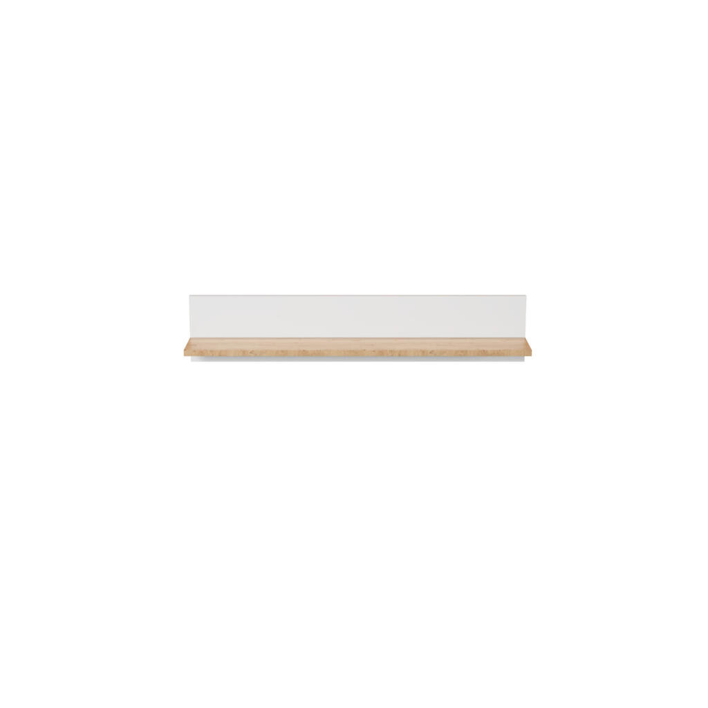 RAUMHIRSCH FURNITURE NÁSTĚNNÁ POLICE Denver bílá 100/20/17,8 cm