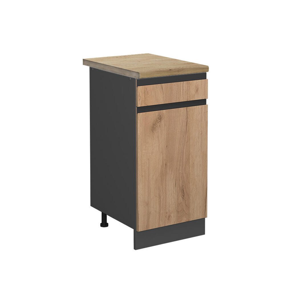 Vicco SPODNÍ SKŘÍŇKA KUCHYŇSKÉ LINKY R-Line Zlatý mocný dub 40 cm , PD Dub