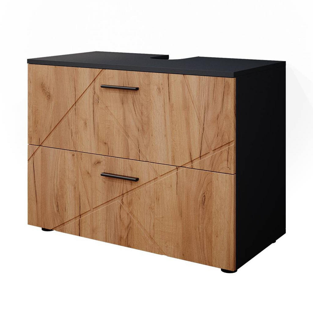 Vicco DOLNÍ SKŘÍŇKA POD DŘEZ Irma Zlatý dub power/antracit 80 x 58.6 cm