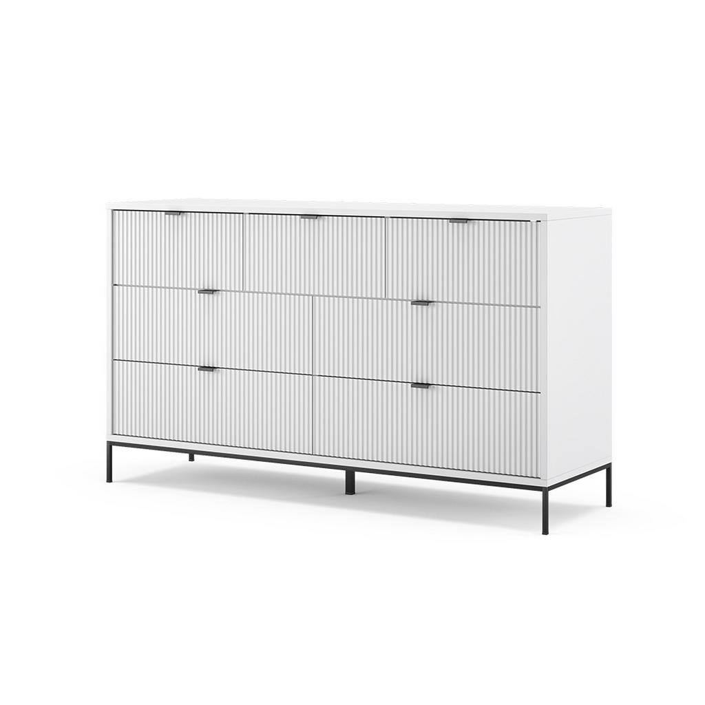 Vicco PŘÍBORNÍK Eliza Bílá 42 x 81 cm se 7 zásuvkami