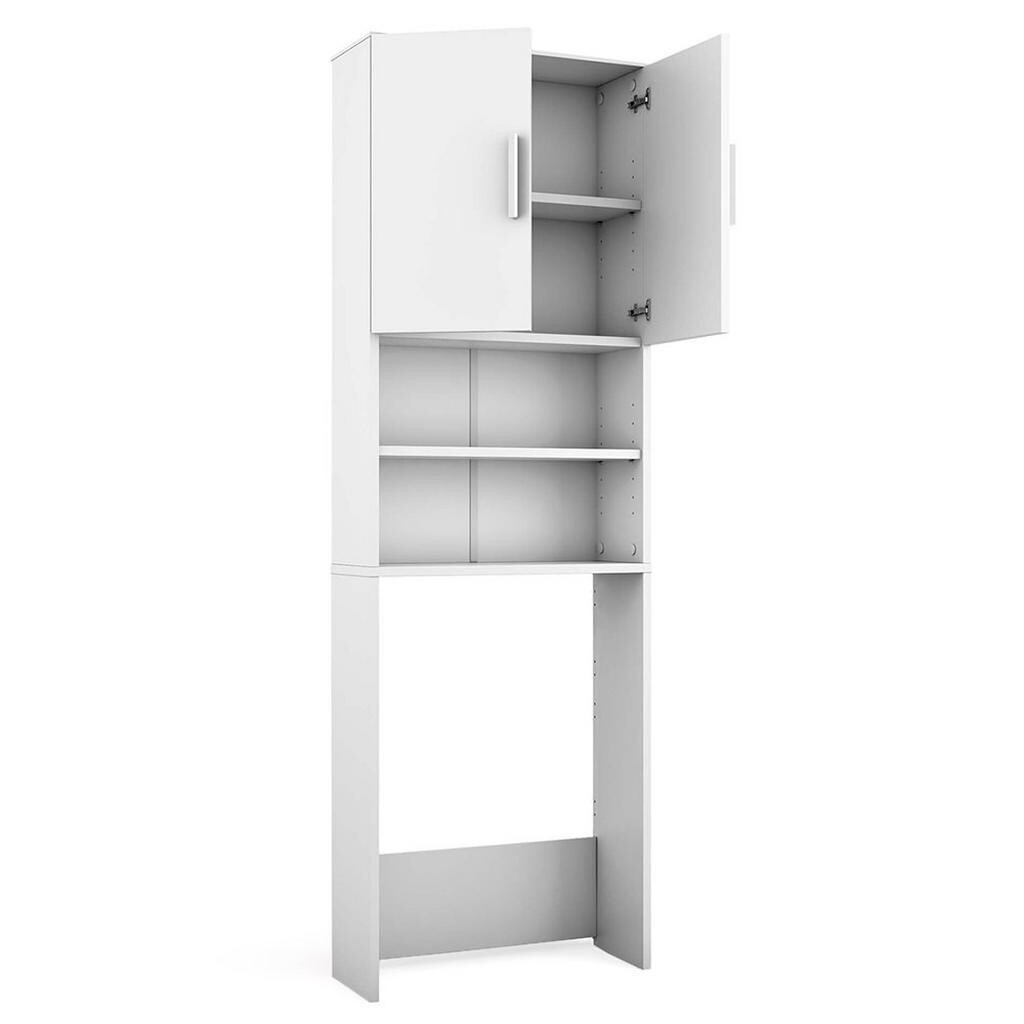 Vicco WC SKŘÍŇKA Bílá 64 x 190 cm se 2 dveřmi