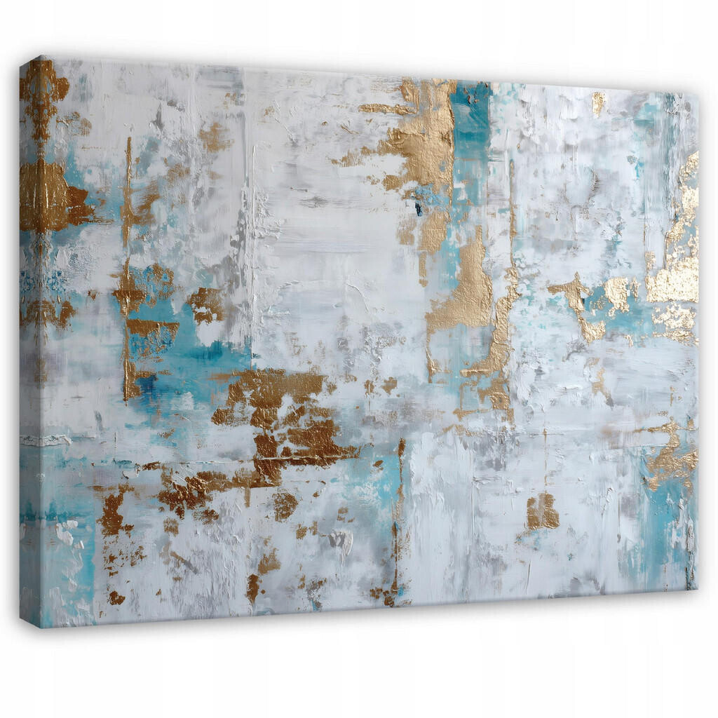 Wallarena PLÁTNO Mramor Abstraktní Šedá 120x80 cm