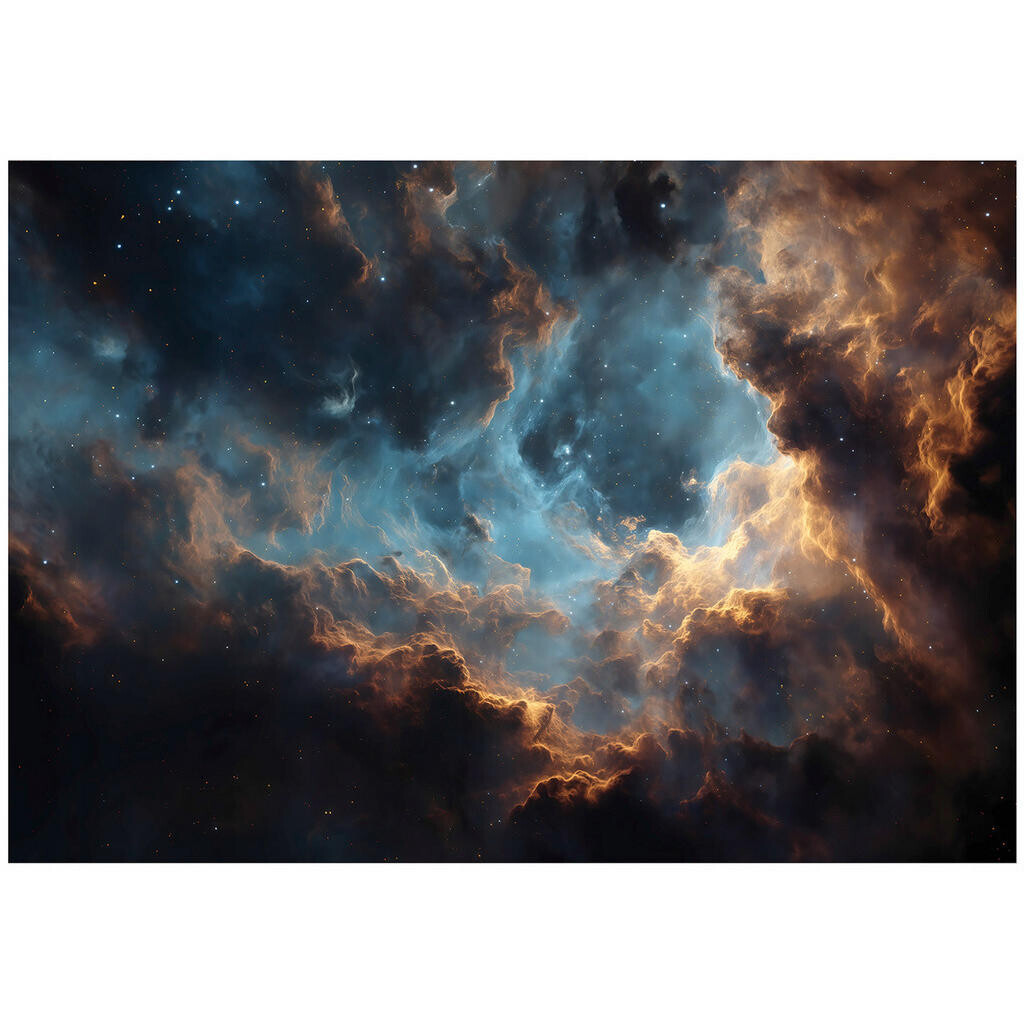 Wallarena FOTOTAPETA Cosmos Clouds Blue 250x175 cm