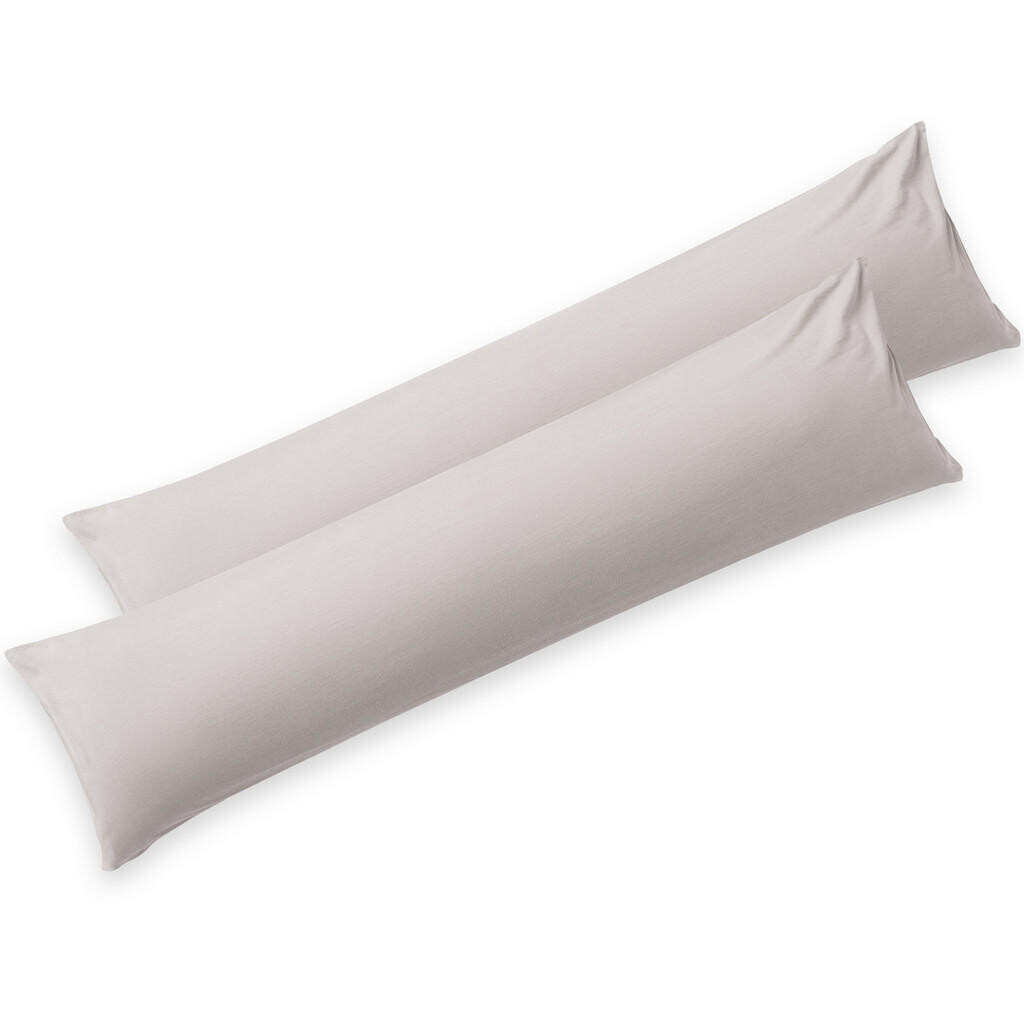 Blumtal POVLAK na polštář Agneta 40/145 cm, sada 2 ks, 100% bavlna, Světle šedá
