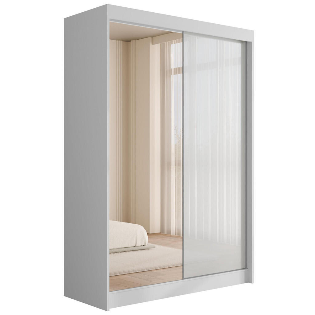 ALTDECOR ŠATNÍ SKŘÍŇ VESLI – 150 cm – bílá