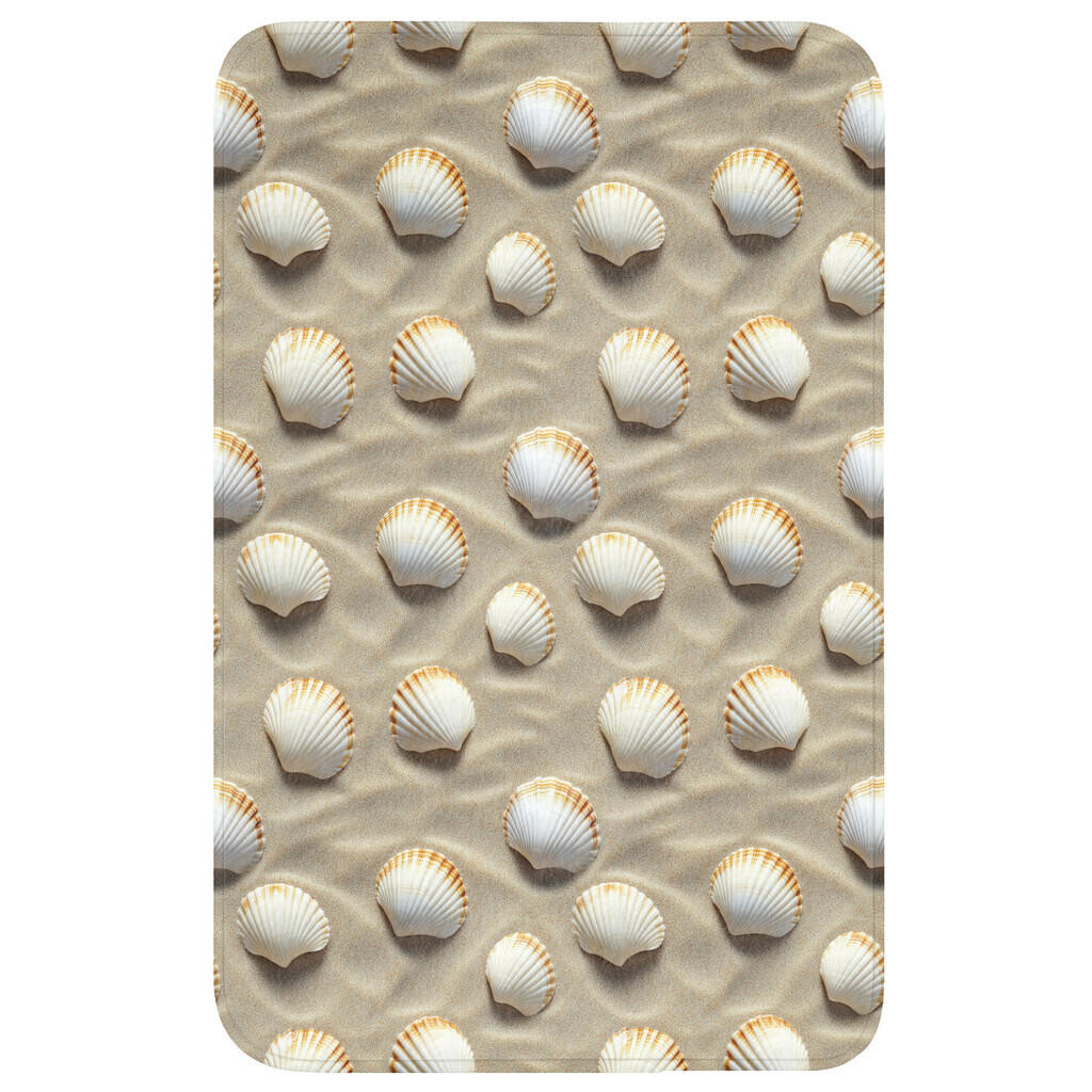 OnlyWow WC PŘEDLOŽKA Mušle - Písek - Námořní 50x80 cm