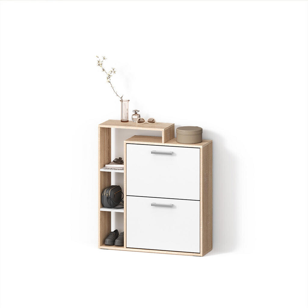 Livinity® BOTNÍK Ortello Bílá/Sonoma 24.5 x 90 cm
