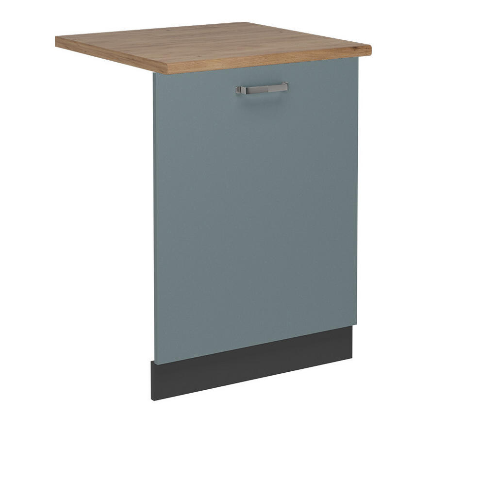 Vicco ČELNÍ PANEL MYČKY R-Line Modrošedá 60 cm , PD Dub