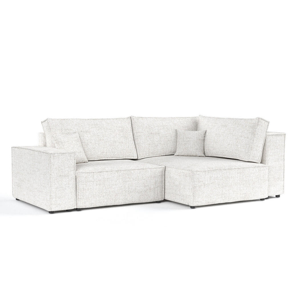 AltaBeds ROHOVÁ SEDAČKA AVION, textil, Krémová