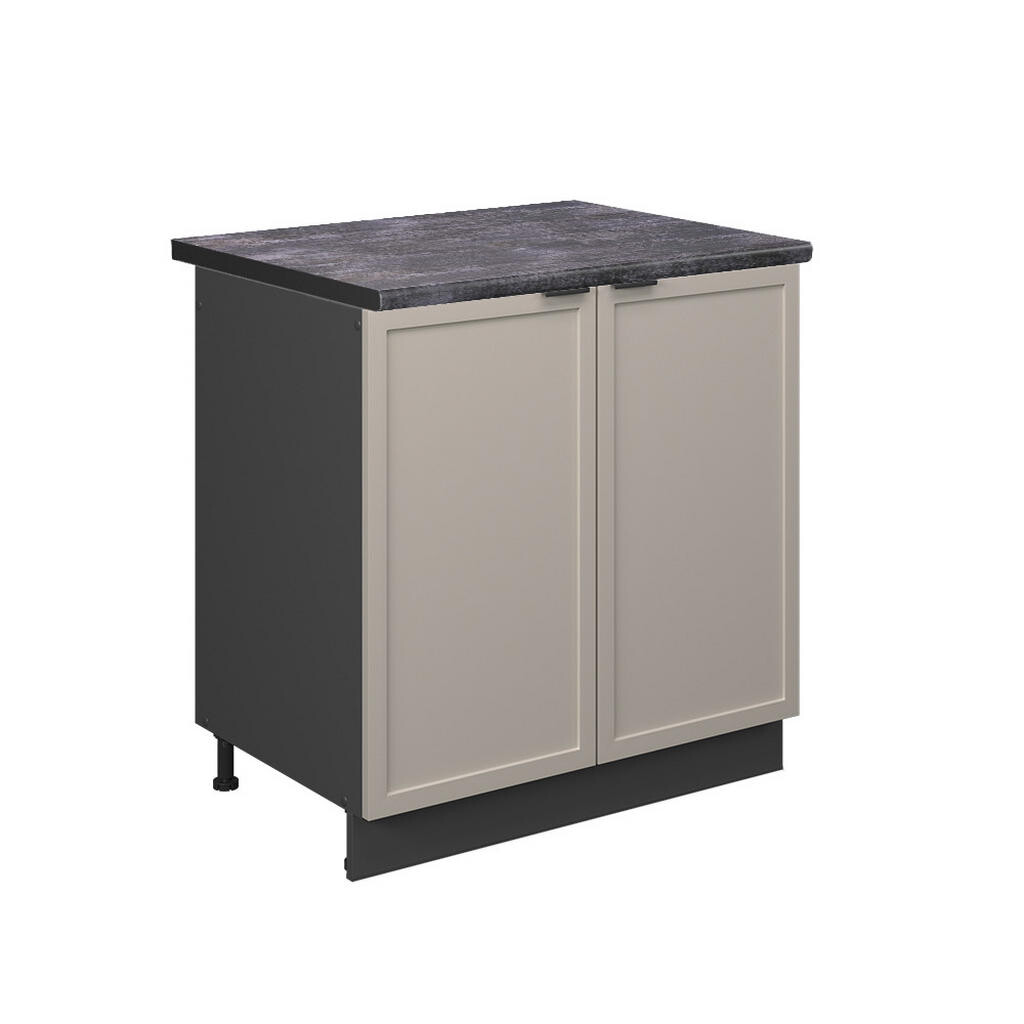 Vicco SKŘÍŇKA POD DŘEZ Fame-Line GreyBeige 80 cm , PD Antracit