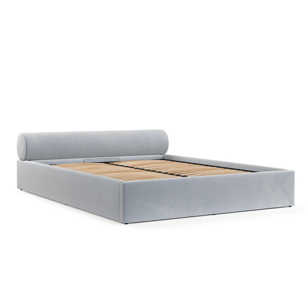 AltaBeds ČALOUNĚNÁ POSTEL SOLVO 180/200 cm Light Šedá