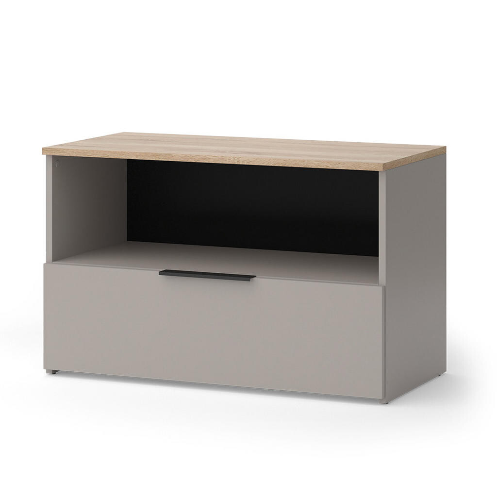 Vicco KREDENC Wido Greige 80 x 50 cm s 1 uzavřenou přihrádkou