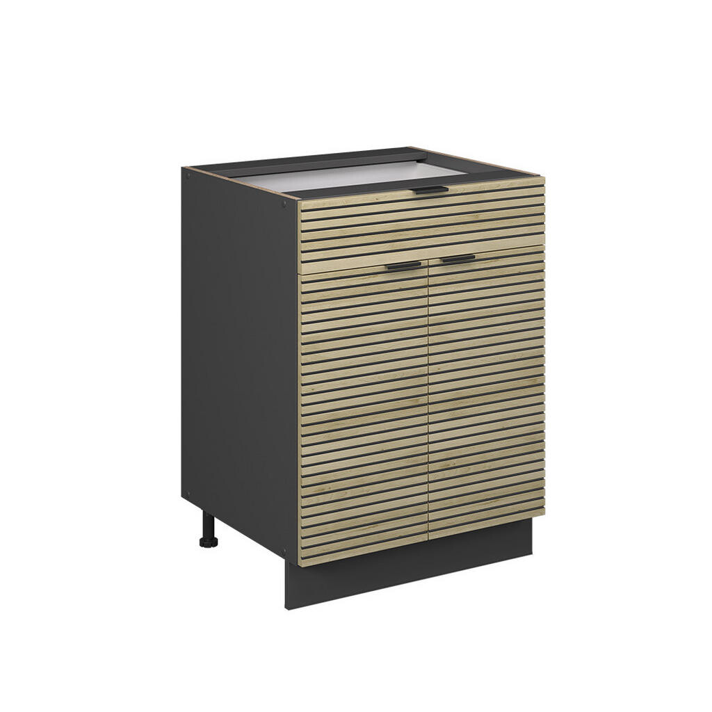 Vicco SPODNÍ SKŘÍŇKA KUCHYŇSKÉ LINKY Fame-Line Dubový panel 60 cm se zásuvkou, bez pracovní desky