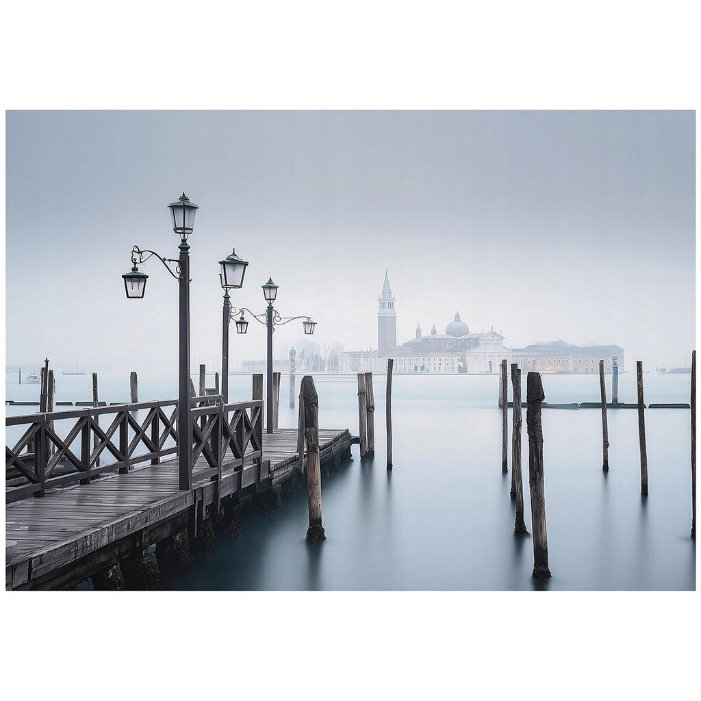 Wallarena FOTOTAPETA City Pier Grey 400x280 cm