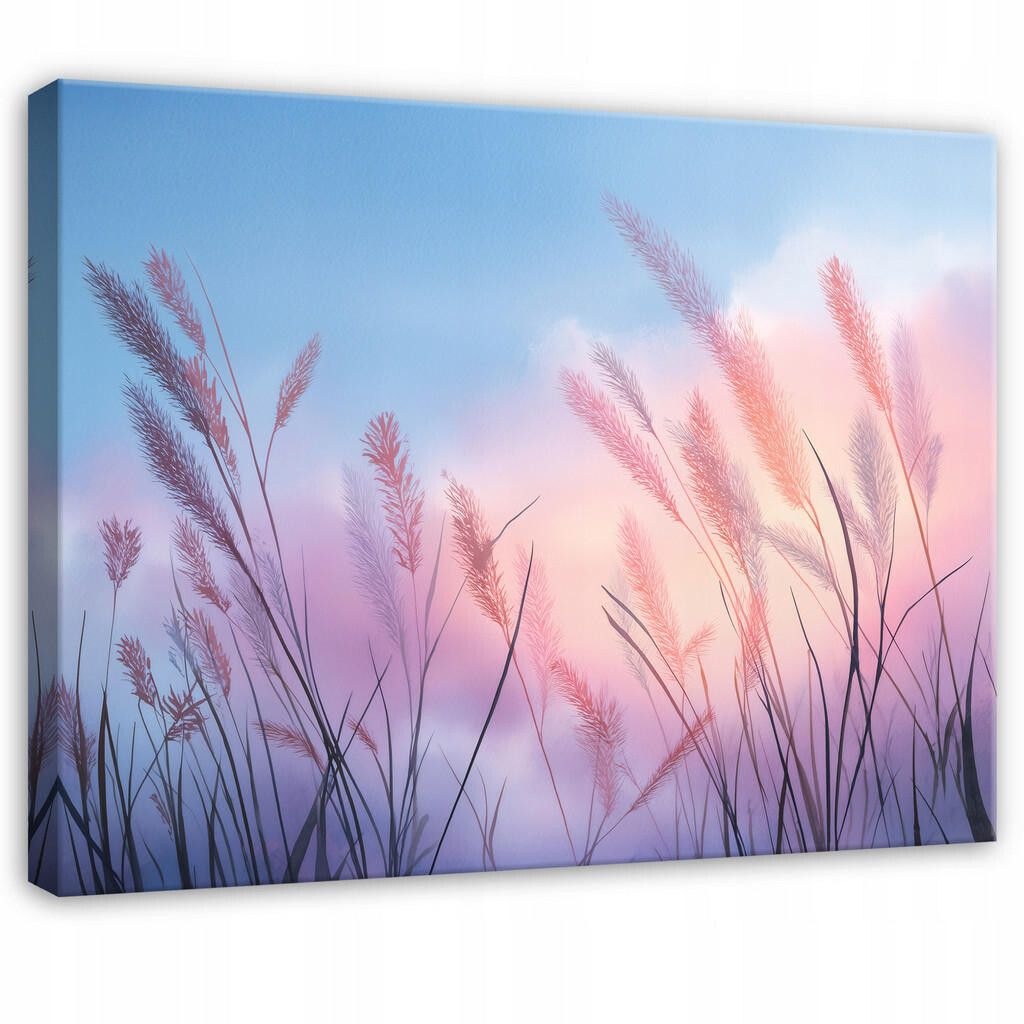 Wallarena PLÁTNO Pampasská tráva Přírodní růžová 120x80 cm