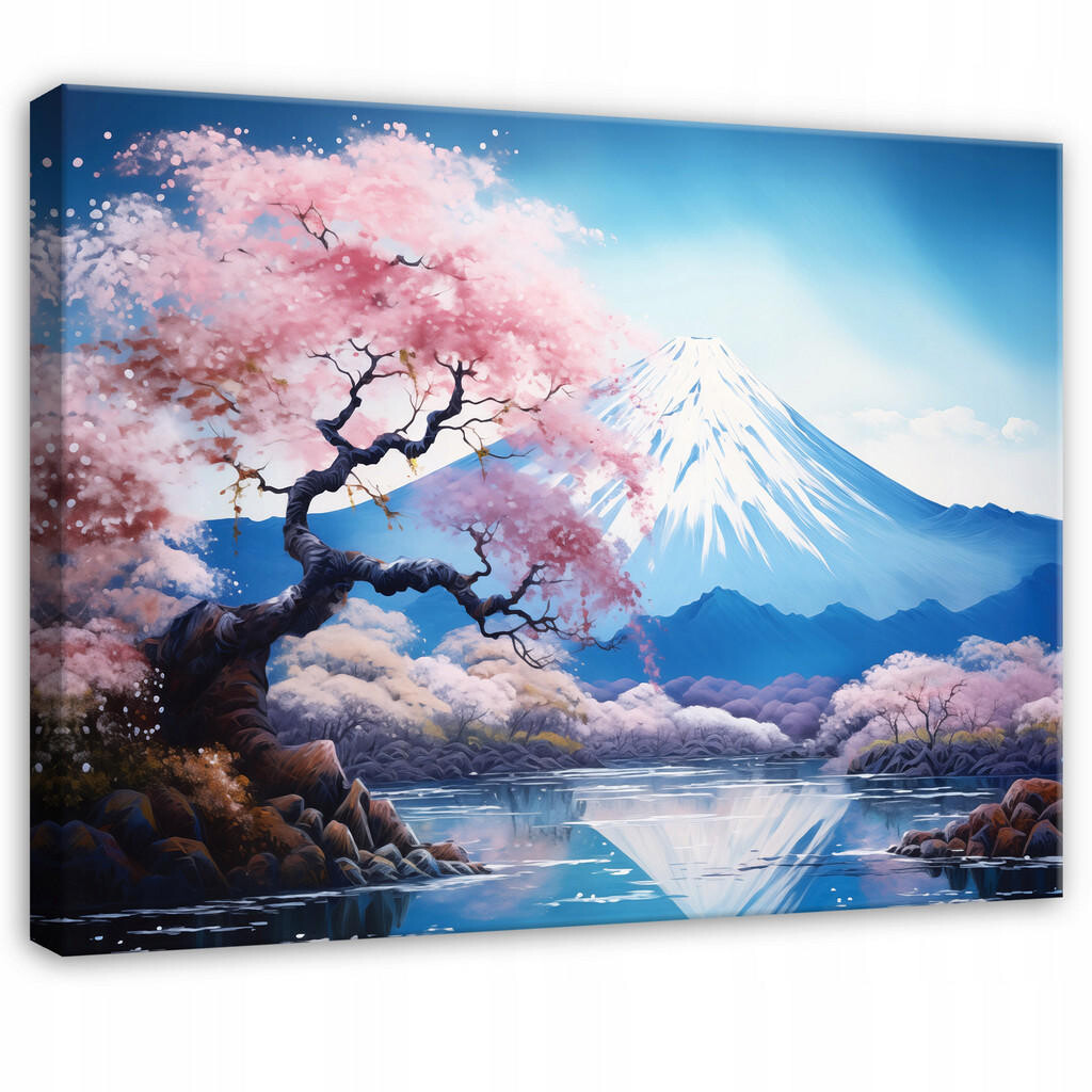 Wallarena PLÁTNO Volcano Fiji Blue 100x70 cm