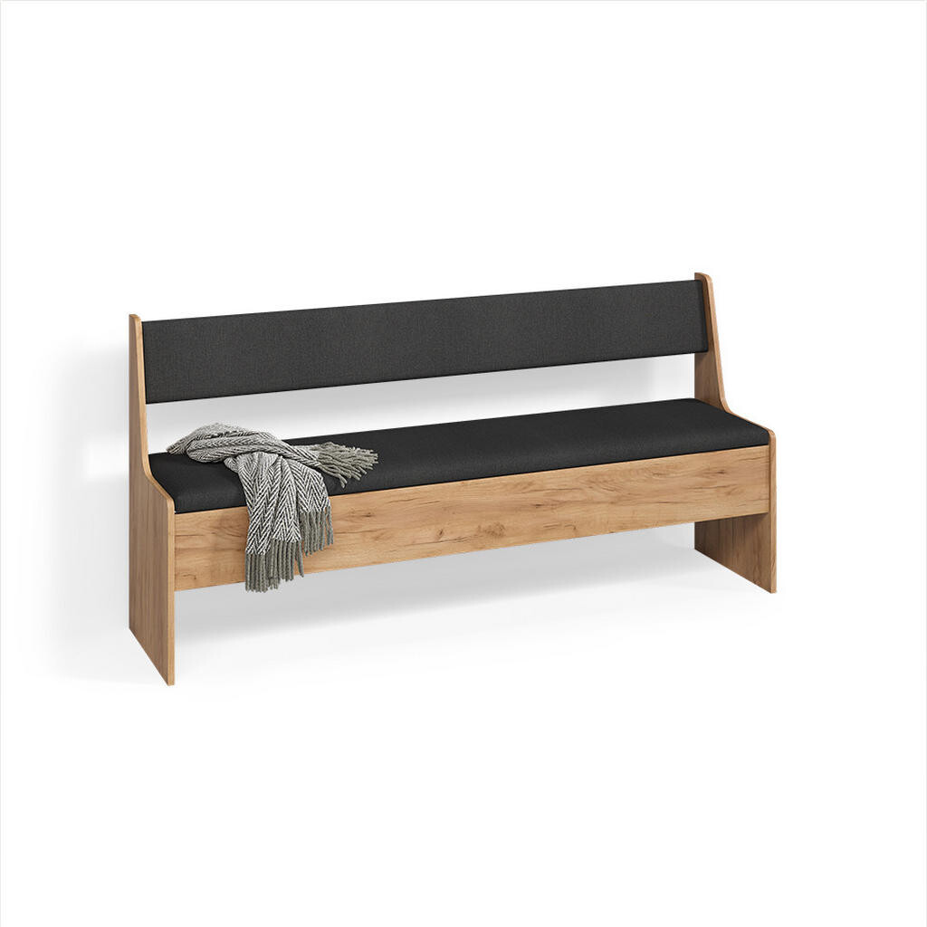 Livinity® LAVICE DO JÍDELNY DO ROHU Tiberio Pískový dub 41.5 x 166.6 cm