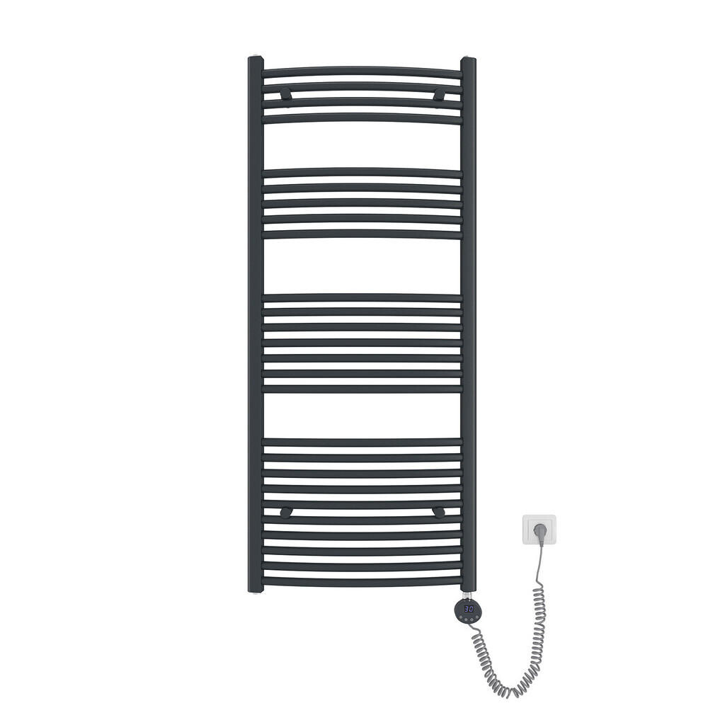 EMKE RADIÁTOR Elektrický Zakřivený 140/60 cm