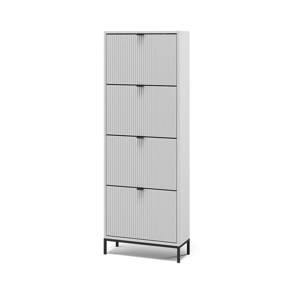 Vicco BOTNÍK NA BOTY Eliza Bílá 60 x 168 cm se 4 zásuvkami