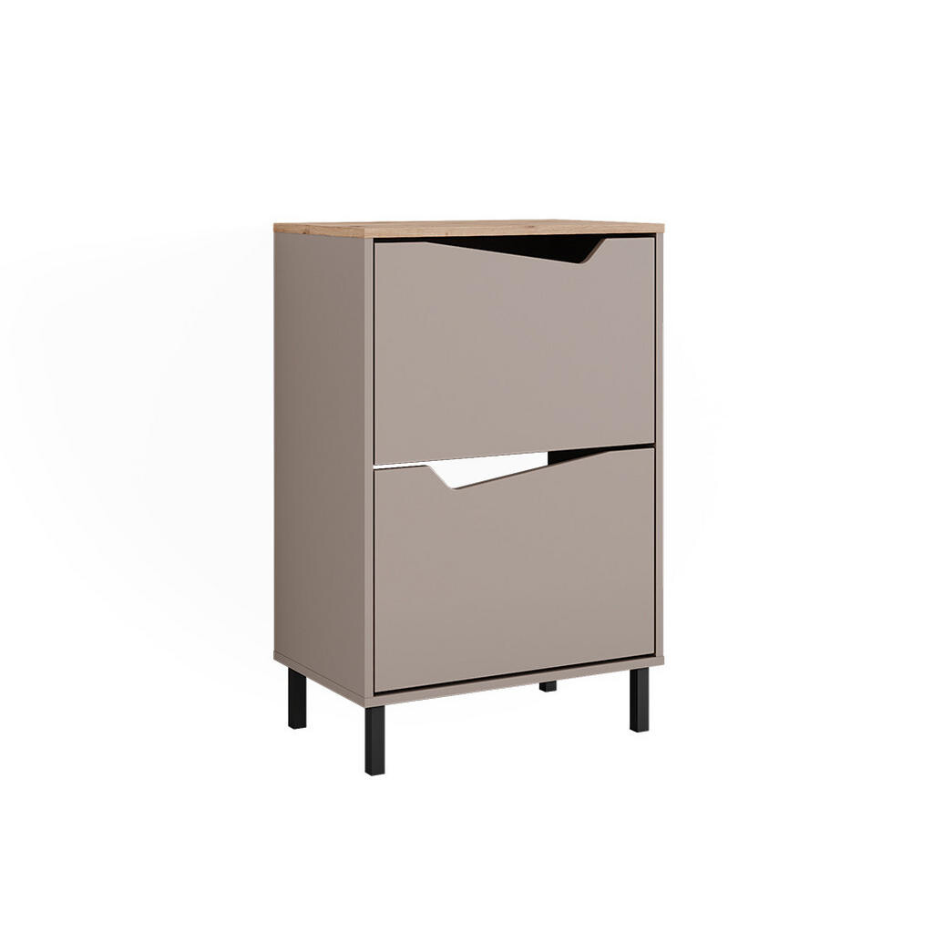 Vicco BOTNÍK NA BOTY Marelle Béžový dub/Artisan 60 x 91.6 cm se 2 přihrádkami