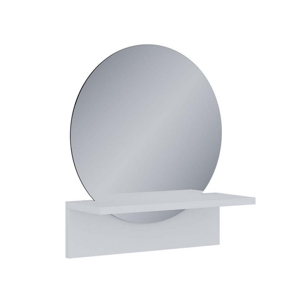 Vicco KOUPELNOVÉ ZRCADLO Elyra Bílá 40 x 47.5 cm s policí