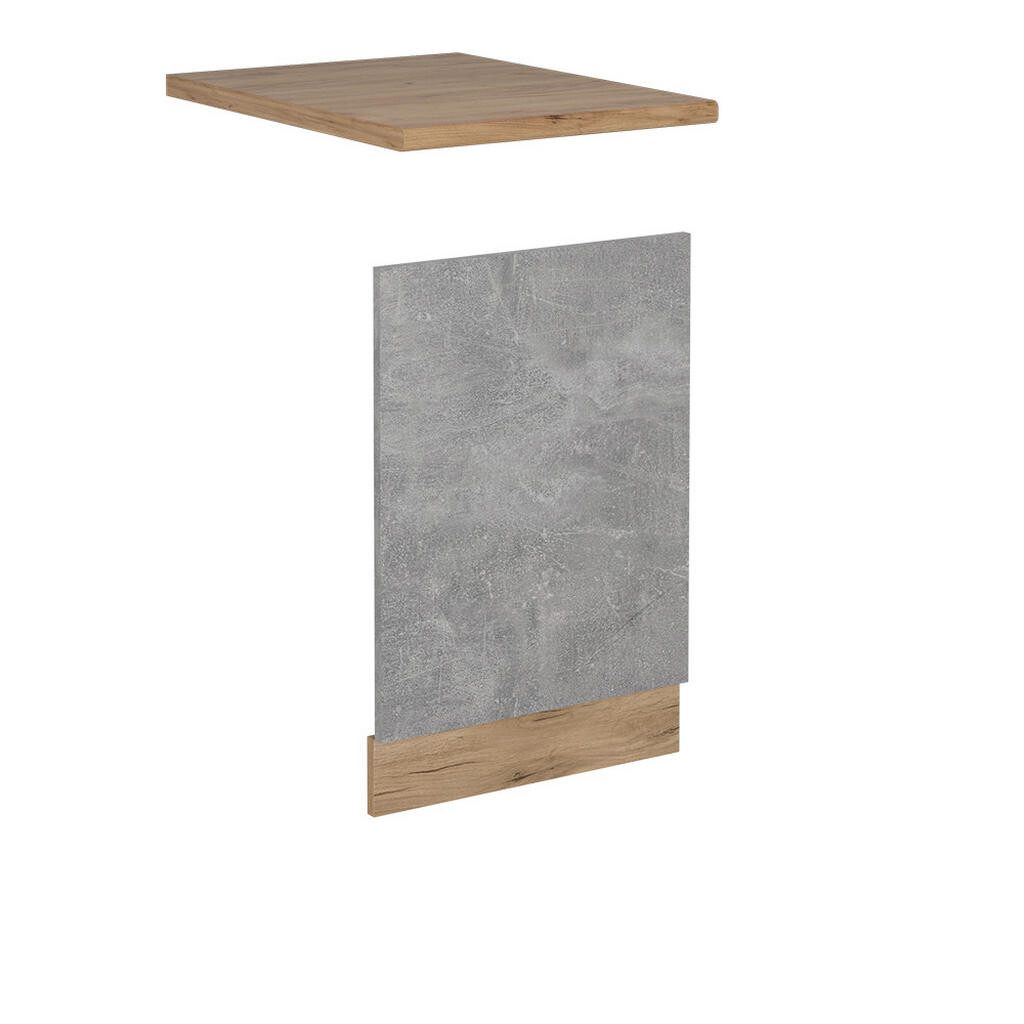 Vicco PŘEDNÍ PANEL R-Line Beton 45 cm , PD Dub