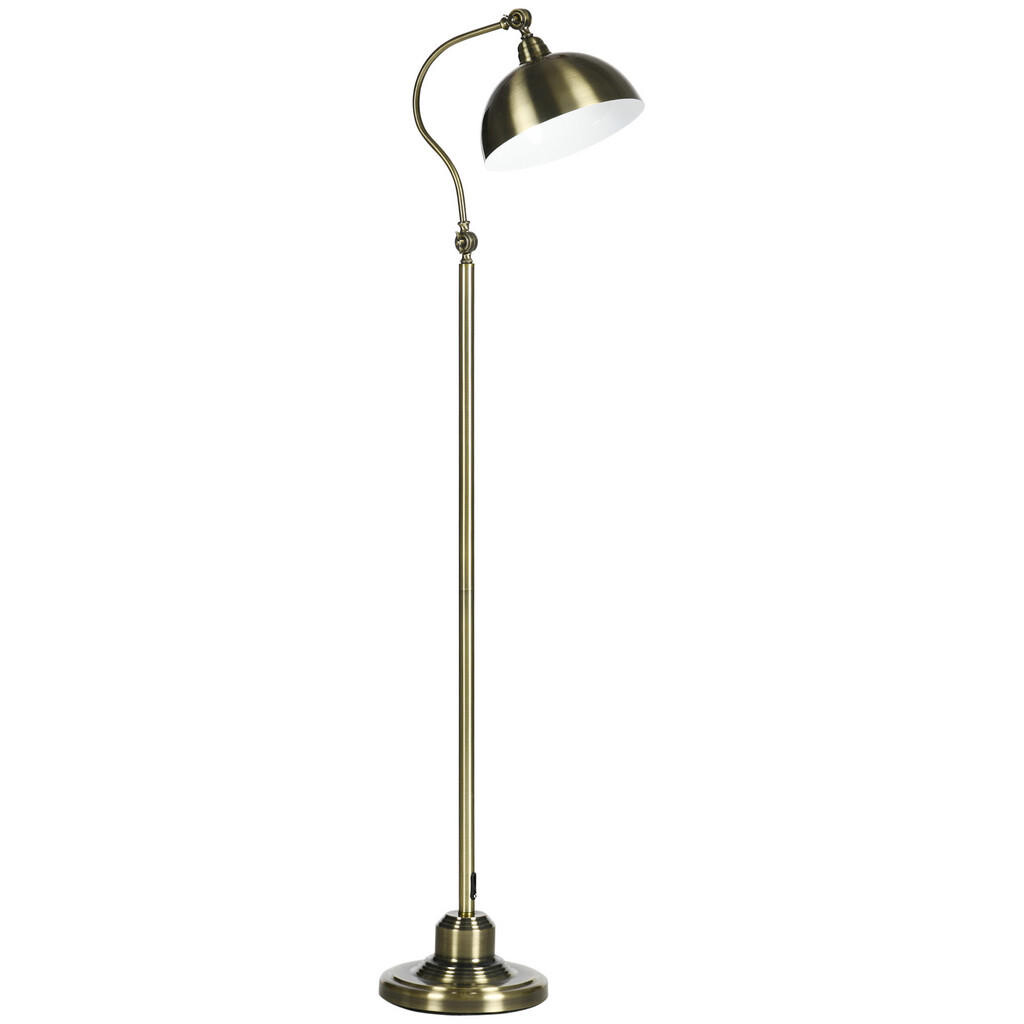 HOMCOM STOJACÍ LAMPY s paticí E27, ložnice