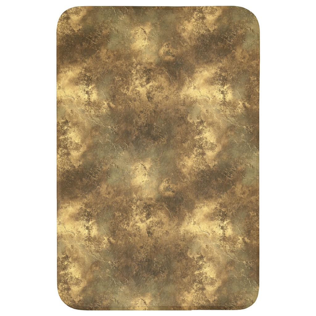 OnlyWow KOUPELNOVÁ PŘEDLOŽKA Antique - metalický vzhled - Gold 60x90 cm
