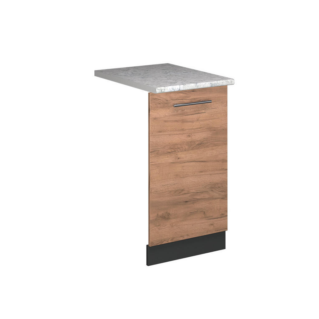 Vicco ČELNÍ PANEL MYČKY Fame-Line Zlatý mocný dub 45 cm s pracovní deskou