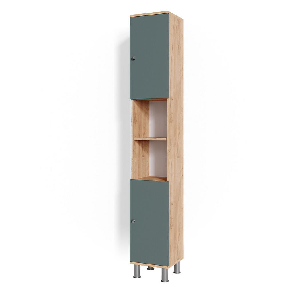Vicco KOUPELNOVÁ SKŘÍŇKA Fynn Zelená 30 x 190 cm
