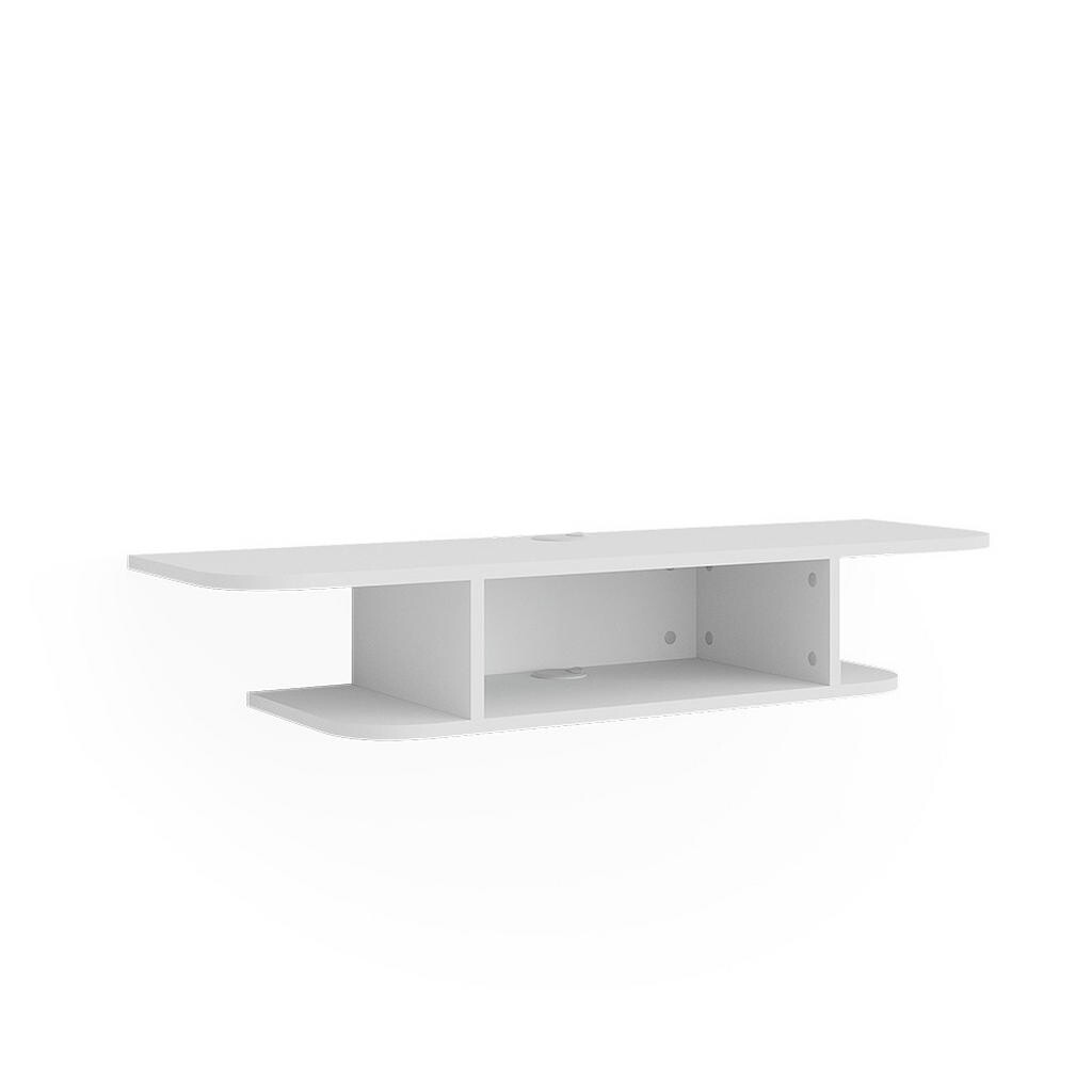 Vicco NÍZKÝ NÁBYTEK POD TELEVIZI Lorio Bílá 105 x 18.2 cm Otevřené přihrádky
