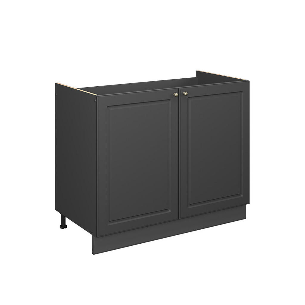 Vicco SKŘÍŇKA POD DŘEZ Fame-Line, Anthrazit-Gold Landhaus/Antracit, 100 cm bez pracovní desky