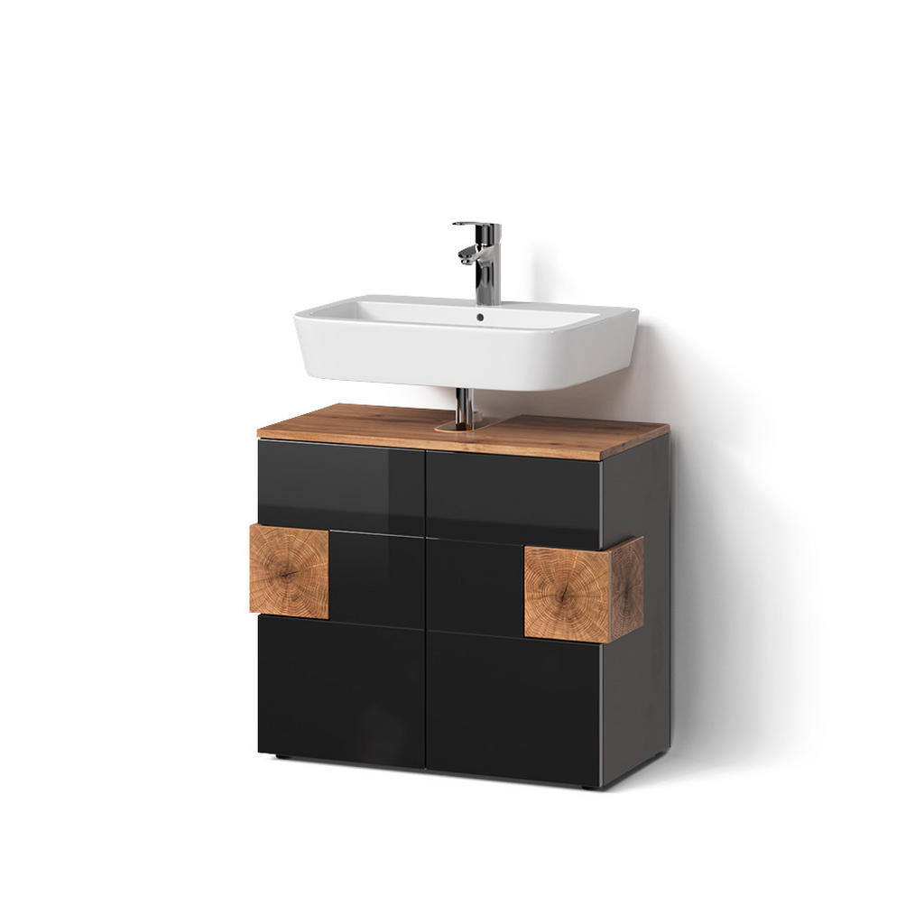 Livinity® ZÁKLADNÍ SKŘÍŇKA POD UMYVADLO Tanaro Antracit 73.1 x 64 cm