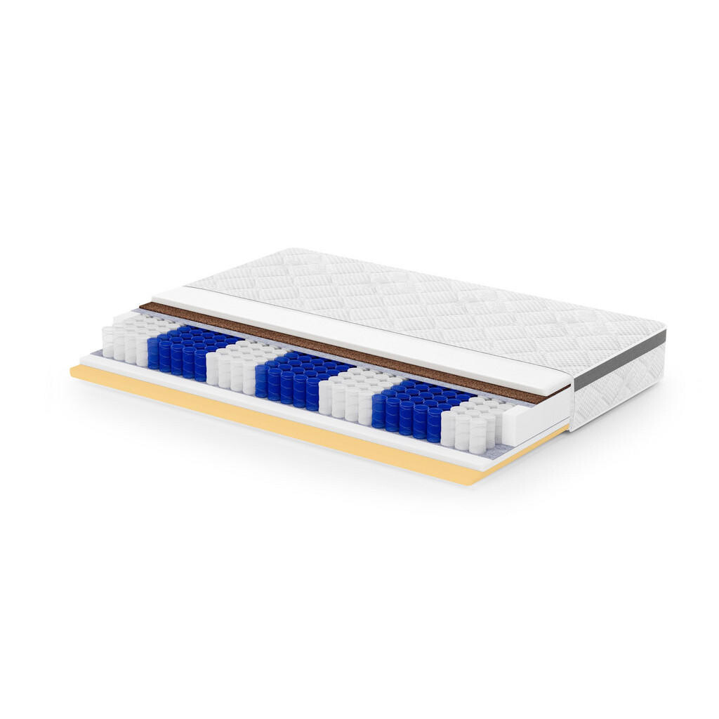 Beautysofa OBOUSTRANNÁ MATRACE Mediro Flex 23 cm, 7zónová, s visco pěnou, H3/H4, 90×200