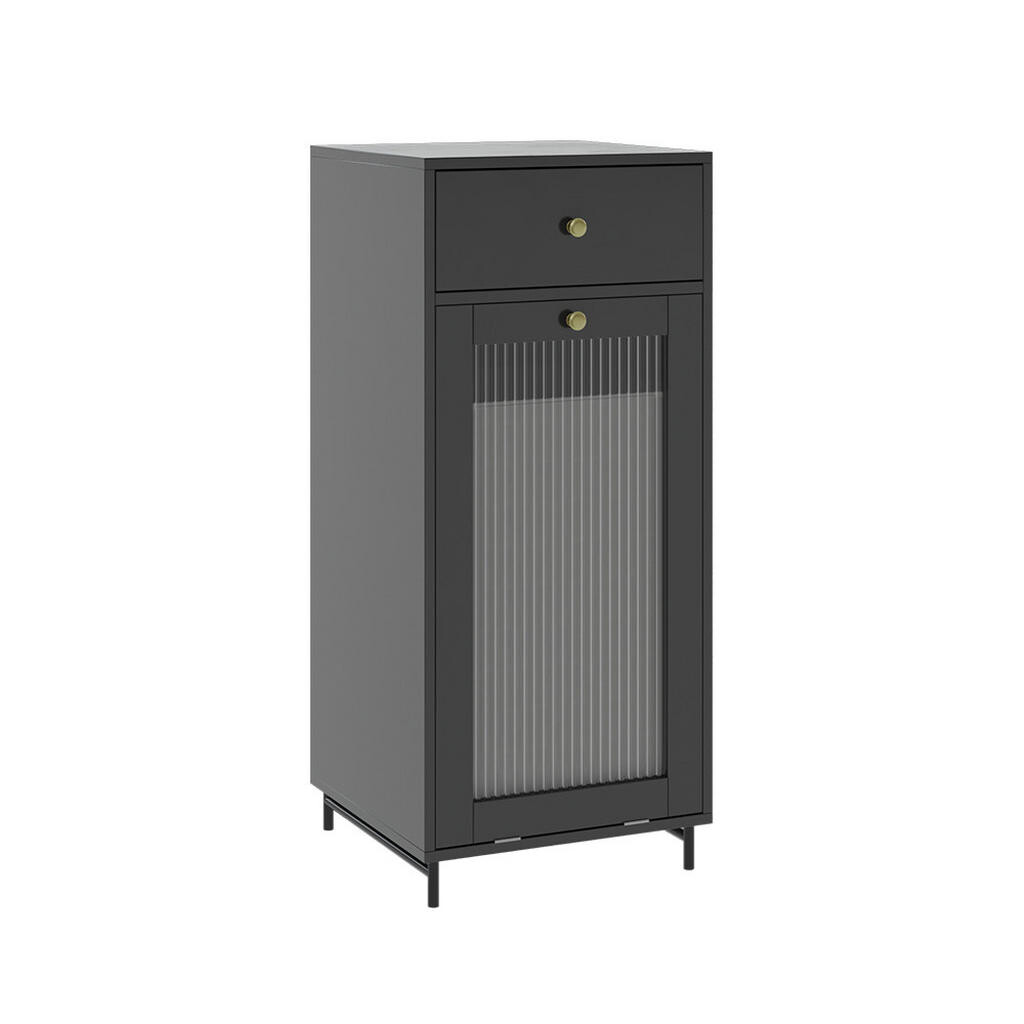 Vicco MIDI SKŘÍŇKA Malte Šedá 40 x 96 cm se zásuvkou