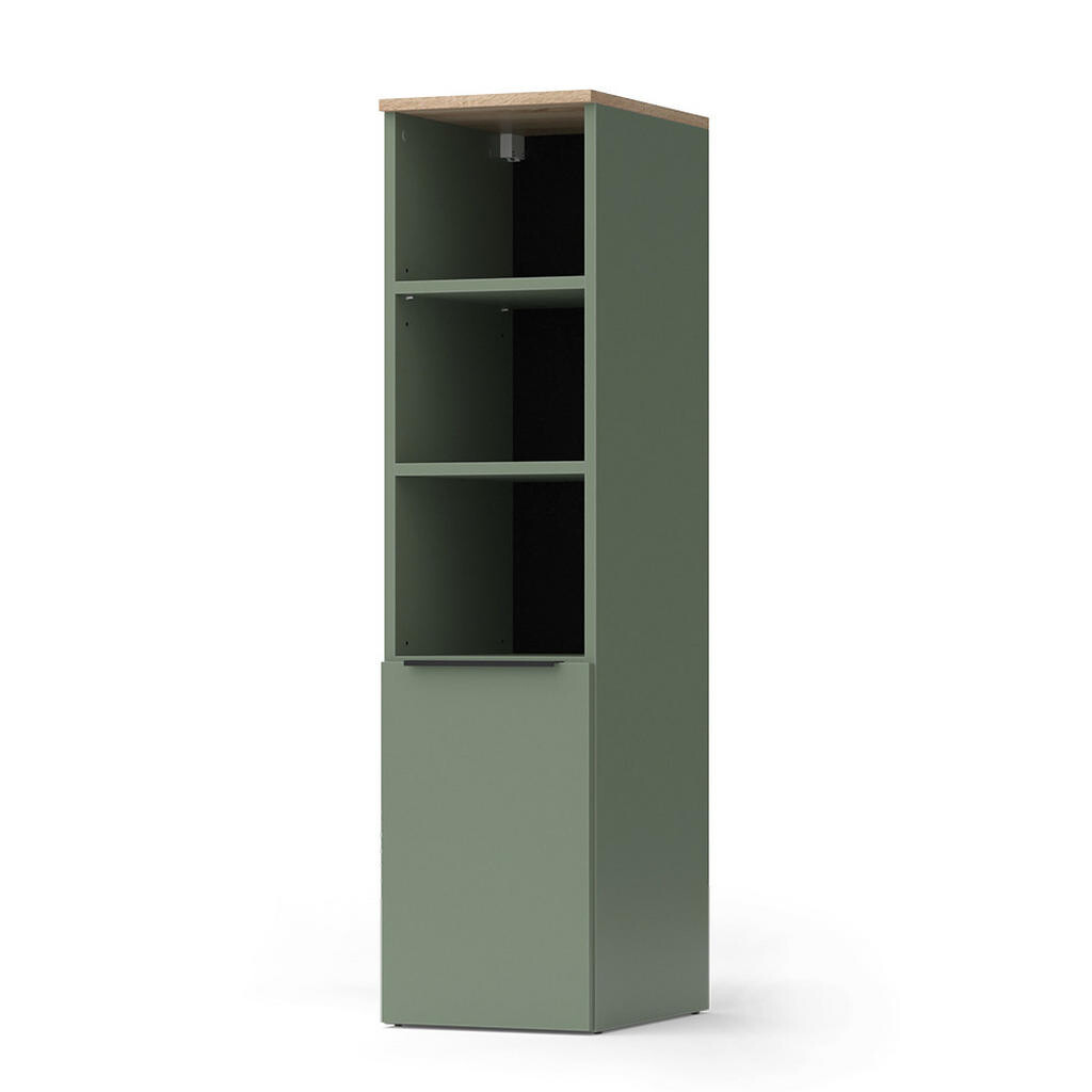 Vicco UNIVERZÁLNÍ SKŘÍŇ Wido Zelená 30.2 x 120 cm s dveřmi